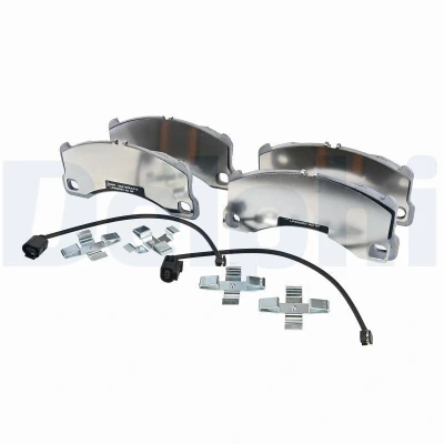 Immagine di DELPHI LP5060EV Kit pastiglie freno con lamierino anticigolío accessori