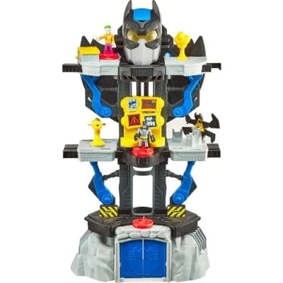 Immagine di Fisher Price Imaginext DC Super Friends Set da Gioco Batcaverna, Multicolore, 0887961 08060 5