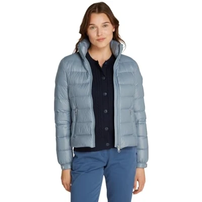 Immagine di Tommy Hilfiger Feminine Gloss Jacket Piumino, Donna, Taglia: Medium, Flint blue