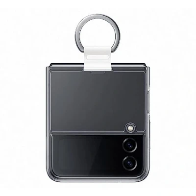 Immagine di Samsung TPU Back Cover Con Ring Trasparente Galaxy Z Flip 4