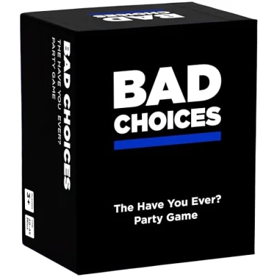 Immagine di Dyce Games Bad Choices: The Have You Ever Gioco di Carte, Multicolore, 30 x Centimeters, DYE 8000