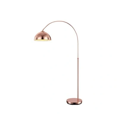 Immagine di Globo Elegante lampada ad arco terra da ramato 1x E27 regolabile NEWCASTLE 58227C