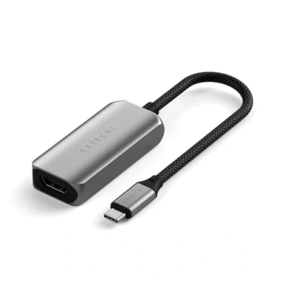 Immagine di Satechi ST AC8KHM USB C® / HDMI Adattatore [1x spina 1x Presa HDMI] Grigio UHD 8K; 19.4 cm