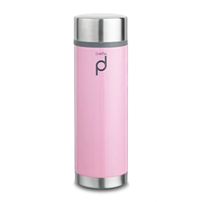 Immagine di Pioneer Flasks HW 350P Thermos sottovuoto a Prova di perdite, Acciaio Inossidabile, Rosa, 21 x 7 cm