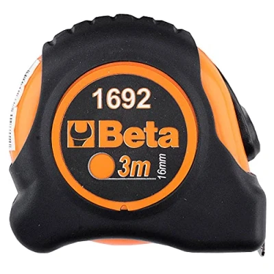Immagine di Beta 1692/3 Flessometri cassa bimateriale in ABS antiurto nastro acciaio classe di precisione ii