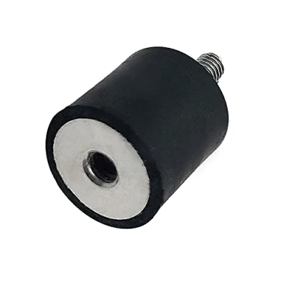 Immagine di DOJA Industrial,Ammortizzatore per condizionatore d&#039;aria,Dado filettato M6 20x20,Confezione 12,Cuscinetto cuscino pompa ad aria,Supporti condizionatori d&#039;aria Split