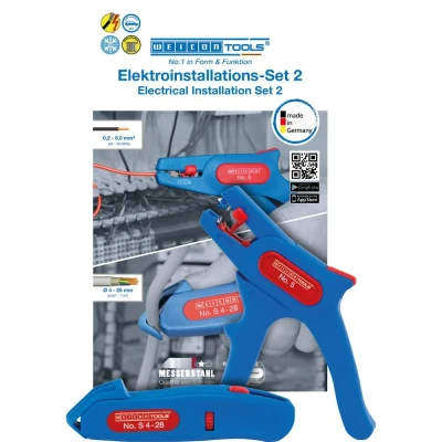 Immagine di WEICON TOOLS No S 4 + 5 52881002 Pinza spelacavi incl. Tagliacavi 0.2 fino a 6.0 mm²