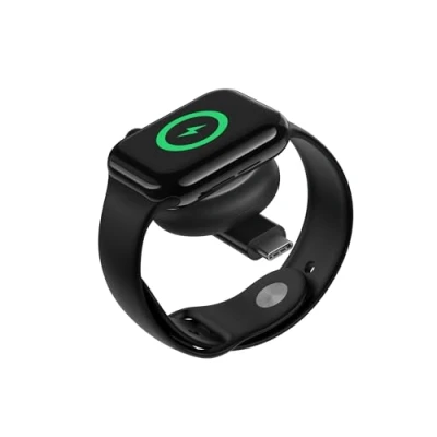 Immagine di Belkin BoostCharge Caricabatteria USB C portatile per Apple Watch, caricatore certificato MFi Watch Series 9/8/7, Ultra e altri, compatibile con MacBook, iPhone 15 nero