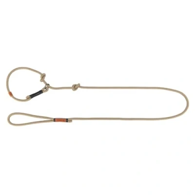 Immagine di TRIXIE guinzaglio per cani BE Nordic Retriein, S m, lunghezza 1,70 regolabile, colore: sabbia/nero con fermo, ideale come da addestramento di piccola e