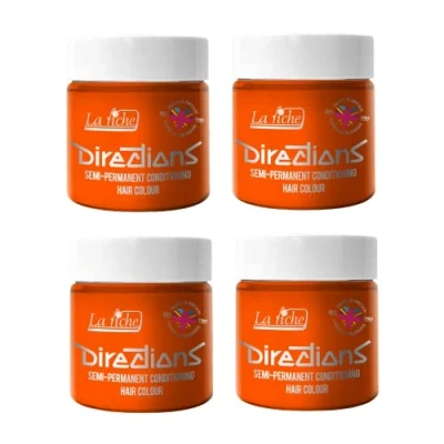 Immagine di La Riche Directions 4 colori semi permanenti per capelli, 100 ml, colore: arancione fluorescente