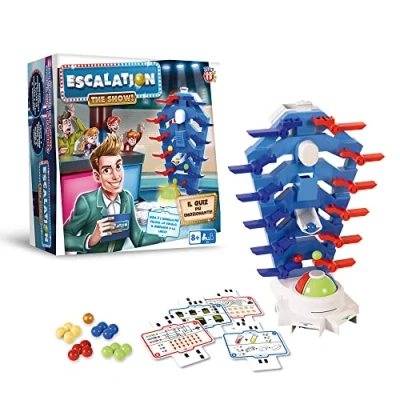 Immagine di Play Fun By Imc Toys Escalation The Show, Gioco Strategico da Tavolo e Carte per Bambini Bambine 8 Anni in Su, Minimo 2 Giocatori