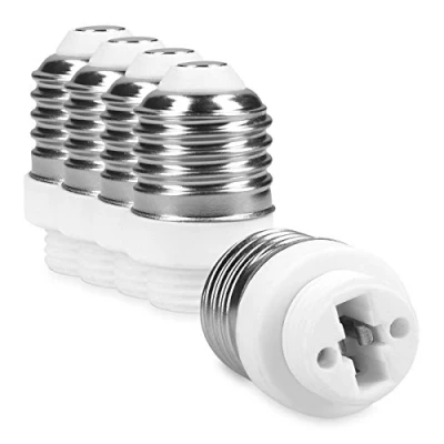 Immagine di kwmobile 5x virola per lampadina adattatore convertitore da E27 a virole lampada G9 lampade LED, alogene e risparmio energetico