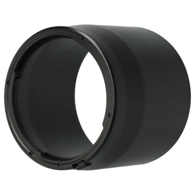 Immagine di vhbw paraluce compatibile con Canon EF 70 300mm 1:4 5,6 IS II USM, RF 100 400mm F5.6 8 USM nero, plastica, rotondo