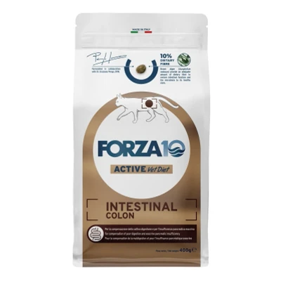 Immagine di Forza10 Active Line Intestinal Colon Pesce Crocchette gatto 4,8 kg (12 x 400 g)