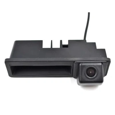 Immagine di Retrocamera Auto Parcheggio Maniglia Bagagliaio Vista Posteriore Telecamera Inversione Per Audi A3 S3 RS3 8P 2003 2013 A4 S4 RS4 B6 B7 2008 2010 2011 2012 Retromarcia