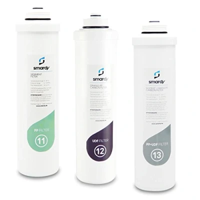 Immagine di smardy 3x filtri per l&#039;acqua sostituzione filtro set Nr. 11 12 13 Sistema Filtrazione Acqua PRO 190