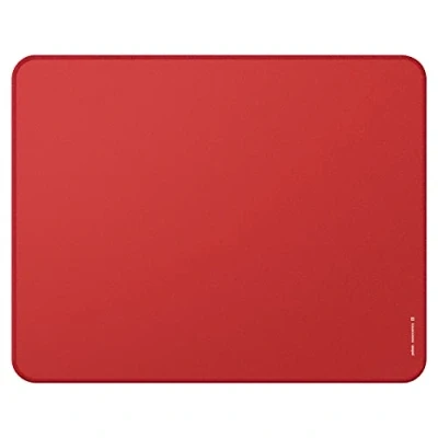 Immagine di Pulsar Paracontrol L Esports Level Premium Gaming Mouse Pad V2 da medio ad alta velocità, bordo cucito, resistente, superficie superiore ibrida, 13 x 16,5 (L, rosso)
