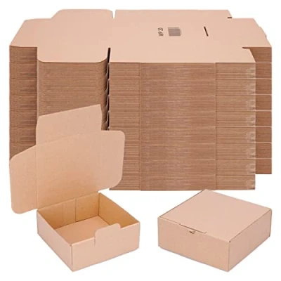 Immagine di verpacking 1000 Scatole fustellate 15 x 6 cm piccoli cartoni per spedizioni dimensioni e quantità a scelta