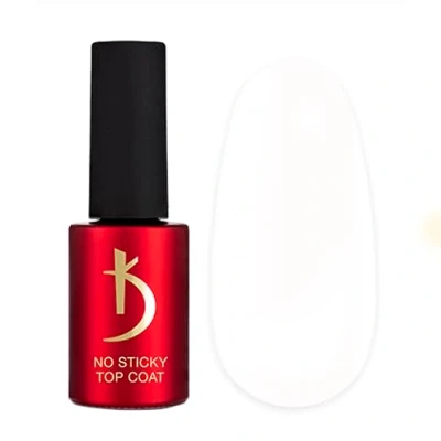 Immagine di Kodi Professional Top Coat Semipermanente Latteo No Wipe 7ml Smalto per unghie lucido UV Gel Milky
