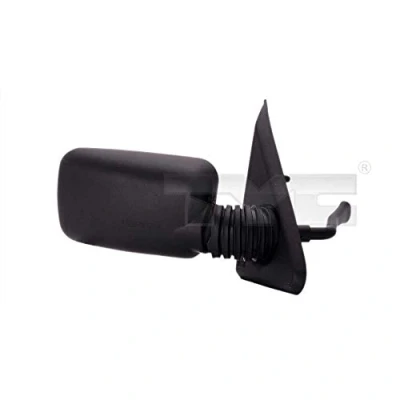 Immagine di Specchietto retrovisore esterno Tyc 309 0038 Sx nero Regolazione:tiranteria, piano, per specchio a regolazione manuale FIAT: Panda I Hatchback