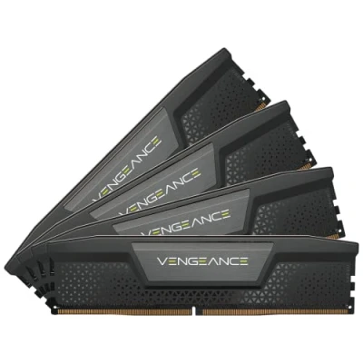 Immagine di CORSAIR VENGEANCE DDR5 RAM 128GB (4x32GB) 5600MHz CL40 Intel XMP iCUE Memoria Compatibile per Computer Nero (CMK128GX5M4B5600C40)