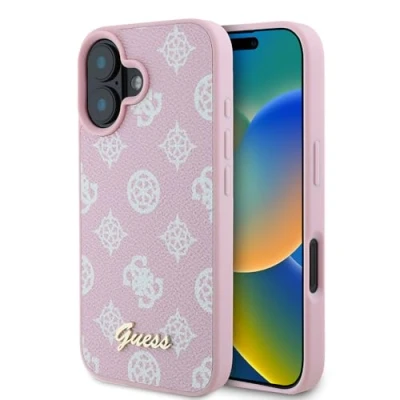 Immagine di CG Mobile Guess GUHMP16SPGPYSP Custodia rigida per iPhone 16 6.1&quot;, colore: Rosa