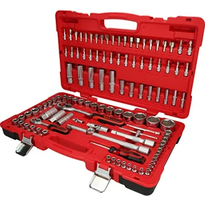 Immagine di KS Tools, Chiave a bussola + esagonale, Set di bussole 1/4&quot; 1/2&quot;, 110 pezzi, reversibile