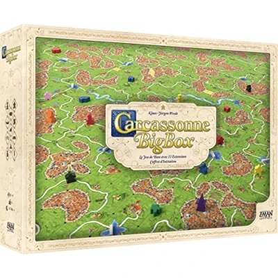 Immagine di ASMODEE Z Man Games Carcassonne: Big Box Nuova edizione Gioco da tavolo a partire 7 anni 2 6 giocatori 35 minuti