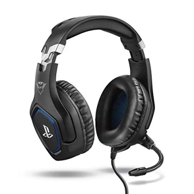 Immagine di Trust GXT 488 FORZE Gaming Cuffie Over Ear via cavo Stereo Nero Riduzione del rumore microfono Muto, regolazione volume