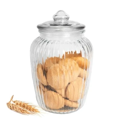 Immagine di Sendez Barattolo per caramelle, 2,2 l, con coperchio, in vetro