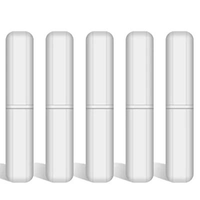 Immagine di stonylab Barra di Agitazione Magnetica, set Barre Magnetiche da 40 mm Rivestite in PTFE Bianche per Agitatori Piastra Laboratorio, 5 PK