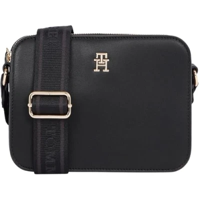Immagine di Tommy Hilfiger Logotape Camera BAG Borsa a tracolla, Donna, Taglia: One Size, Black