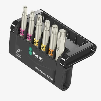Immagine di Wera 05073641001 Set di 12 punte in legno TX HF 1 SB, pezzi