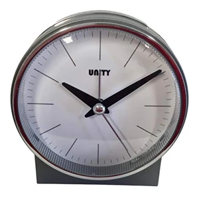 Immagine di Unity Sveglia Bell, Argento, 10,5 x 6,5 cm