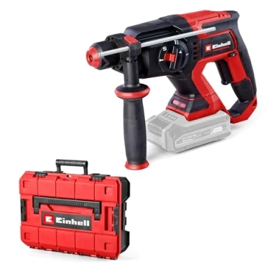 Immagine di Einhell Professional Tassellatore a batteria TP HD 18/22 D Li BL Solo Power X Change (18 V, Brushless, 2,3 J, SDS plus, potenza 22 mm in cemento, maniglia D, valigetta, esclusa)