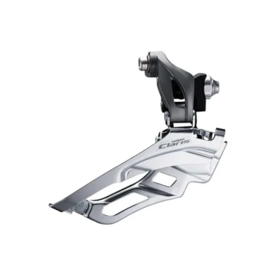 Immagine di SHIMANO 4524667386292, DERAGLIATORE Shim 2X 8v. Claris FD R2000 F A SALD. Unisex Adult, (Multi Coloured), Taglia Unica