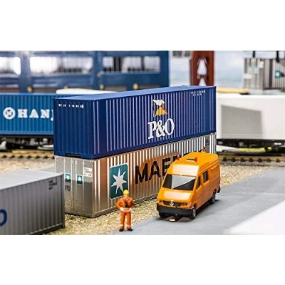 Immagine di Faller Fa 180843 40 Hi Cube Contenitore P &amp; O Attacco per Modellismo Ferroviario