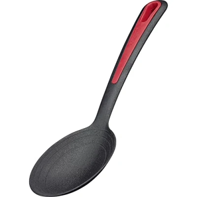 Immagine di Westmark Cucchiaio da insalata grande, scala interna: 20, 40 + 60 ml, in plastica, Gallant, nero/rosso, 29642270