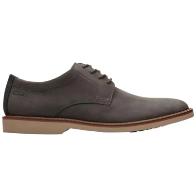 Immagine di Clarks Atticus Stringate, Uomo, Taglia: 39.5, Dark grey Nubuk