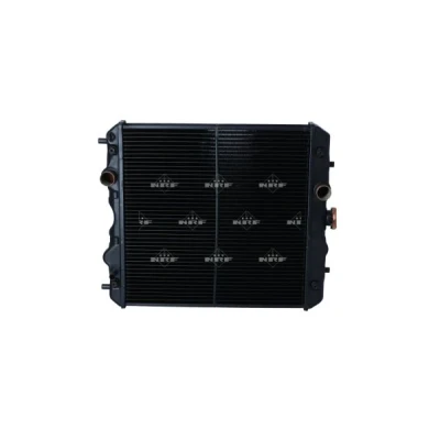 Immagine di NRF 54104 Radiatore motore 490 485 62 con calotta/coperchio Alette di raffreddamento saldate