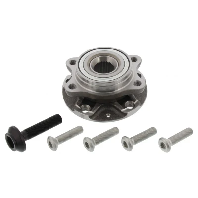 Immagine di MAPCO 46846 Kit cuscinetto ruota Assale anteriore bilaterale con mozzo portaruota, ruota, materiale di fissaggio 43