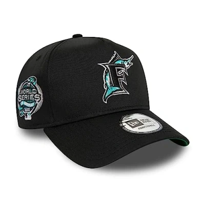 Immagine di New Era Florida Marlins MLB Basecap E Frame verstellbar World Series 2003 Kappe Schwarz One Size