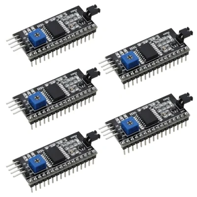Immagine di ECSiNG 5 Pz IIC I2C Adattatore Seriale Scheda Di Interfaccia Porta Del Modulo Per Display LCD1602 V 2 MA 2004 LCD Riflettente