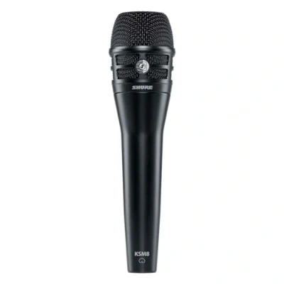Immagine di Shure ksm8 Nero Dualdyne Voice Microfono con 2 Membrane, Dinamico