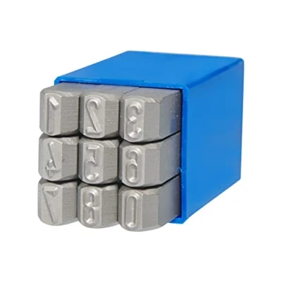 Immagine di GRAVUREM S Conteggio colpi standard, punzoni, stampi per goffratura, numeri di 0 9 / 6mm