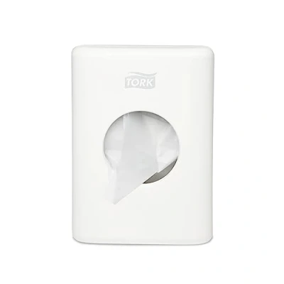 Immagine di TORK 566000 Distributore di sacchetti igienici Bianco 1 pz.