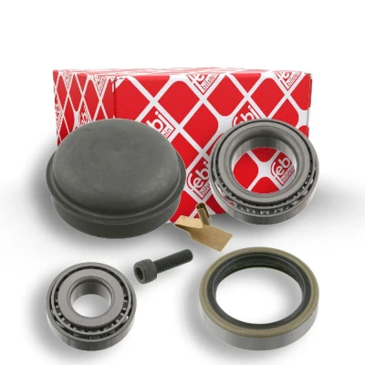 Immagine di FEBI BILSTEIN 05421 Kit Cuscinetto ruota Assale anteriore Sx, Dx con materiale di montaggio 40 a rulli conici