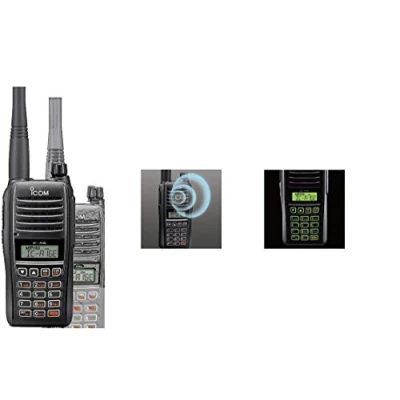 Immagine di Radio VHF portatile ICom IC A16E per l&#039;aviazione 118.000136.992 MHz, 2400 mAh, IP67
