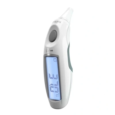 Immagine di HoMedics TheraP Jumbo Display LCD, Termometro Digitale Auricolare, Impermeabile, Veloce, Compatto e Portatile, Frontale con Misurazione Istantanea in 1 Secondo, Facile Lettura