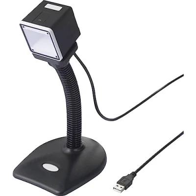 Immagine di Renkforce RF SBS 500 Scanner bar code 2D Cablato 1D, Imager Nero Desktop (fisso) USB A